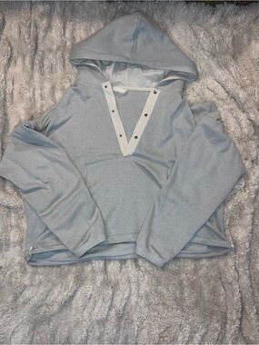 Fabletics Emory Hoodie Soft Grey Heather Women's